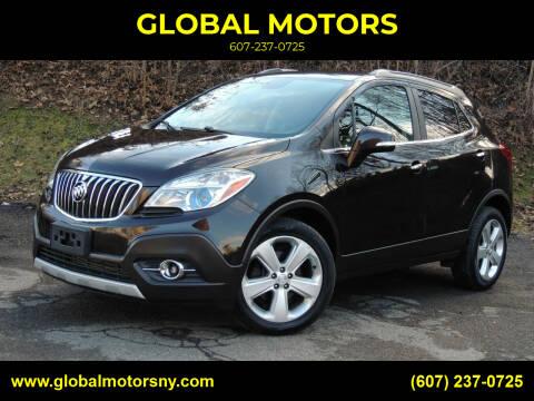 2015 Buick Encore for sale at GLOBAL MOTORS in Binghamton NY