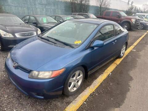 2007 Honda Civic for sale at Giordano Auto Sales in Hasbrouck Heights NJ