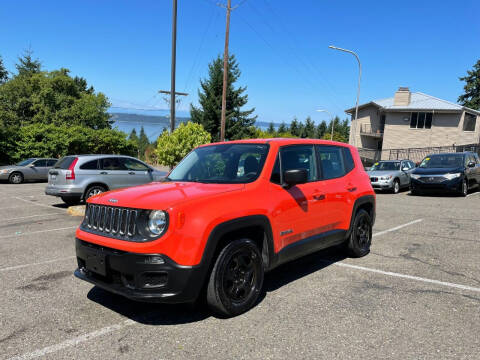 2016 Jeep Renegade for sale at KARMA AUTO SALES in Federal Way WA