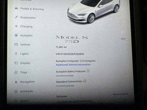 2018 Tesla Model S 75D