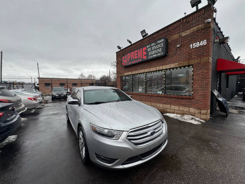 2017 Ford Taurus for sale at Supreme Motor Groups in Detroit MI