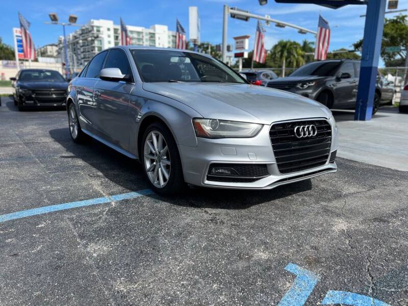 2015 Audi A4 for sale at THE SHOWROOM in Miami FL