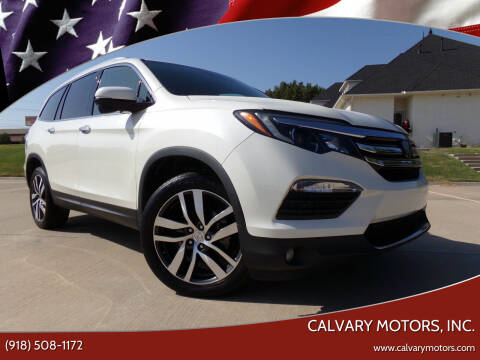 2017 Honda Pilot for sale at Calvary Motors, Inc. in Bixby OK