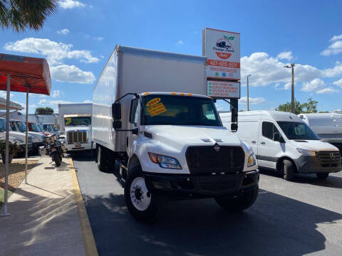 2024 International MV607 for sale at Orange Truck Sales - Fabrication, Lift gate and body in Orlando FL