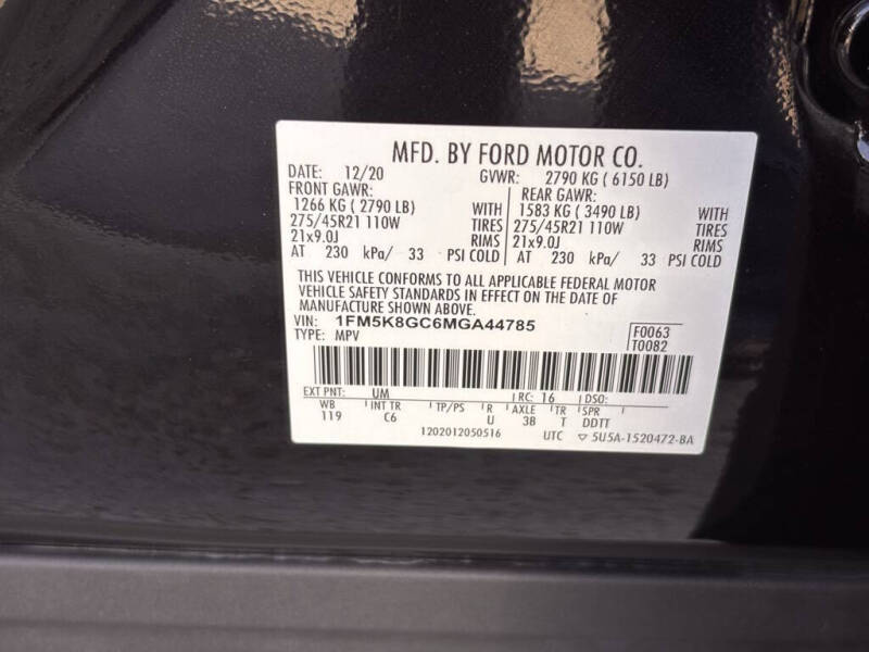 2021 Ford Explorer ST