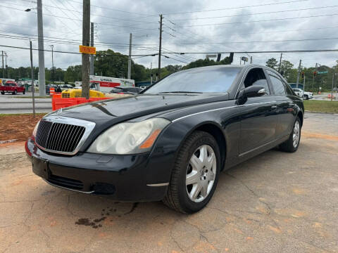 2004 Maybach 57 for sale at Atlanta Fine Cars in Jonesboro GA