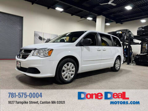 2016 Dodge Grand Caravan for sale at DONE DEAL MOTORS in Canton MA