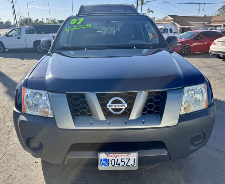 Used 2007 Nissan Xterra SE with VIN 5N1AN08U27C503627 for sale in Escondido, CA