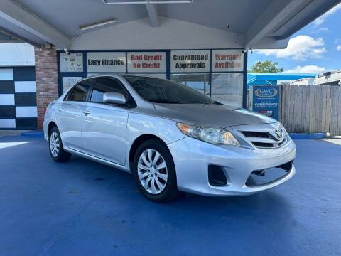 2012 Toyota Corolla for sale at ELITE AUTO WORLD in Fort Lauderdale FL