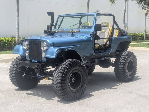 1986 Jeep CJ-7 for sale at Goval Auto Sales in Pompano Beach FL