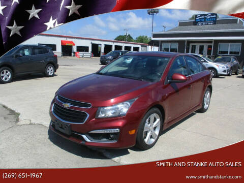 2016 Chevrolet Cruze Limited for sale at Smith and Stanke Auto Sales in Sturgis MI