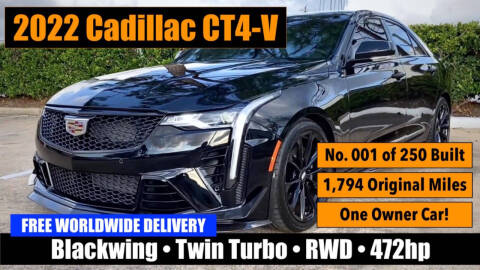 2022 Cadillac CT4-V Blackwing