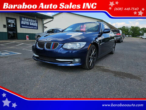 2013 BMW 3 Series for sale at Baraboo Auto Sales INC in Baraboo WI