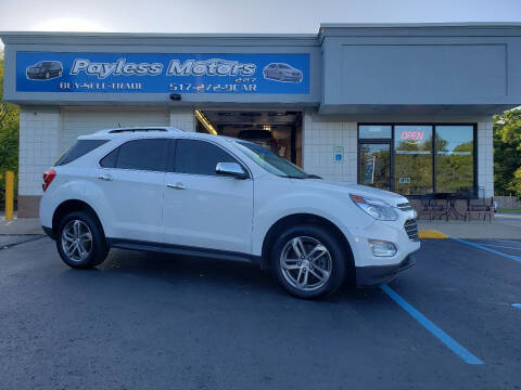 2016 Chevrolet Equinox for sale at Payless Motors in Lansing MI