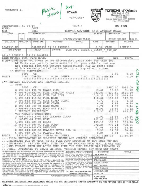 1996 Porsche 911 Turbo