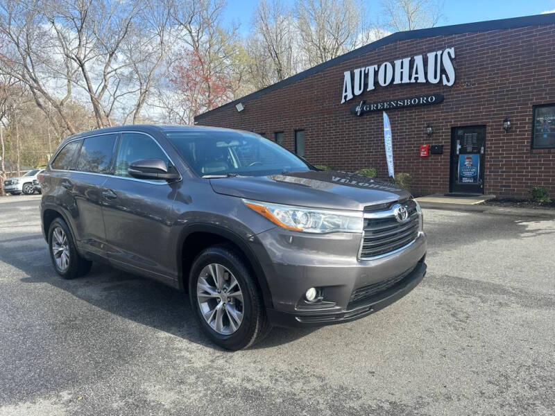 2015 Toyota Highlander LE