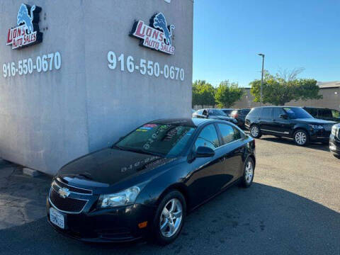 2014 Chevrolet Cruze for sale at LIONS AUTO SALES in Sacramento CA