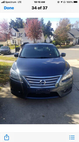 2013 Nissan Sentra for sale at ZZZZ & Me Inc in Charlotte NC