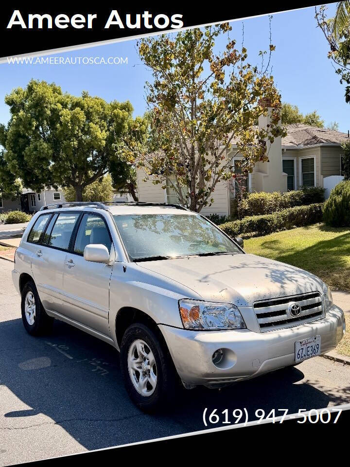 Silver 2007 Toyota Highlander SUV / Crossover Front-Wheel Drive 4-Speed Automatic