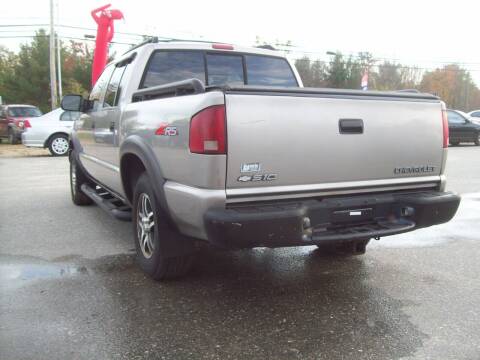 2004 Chevrolet S-10 for sale at Frank Coffey in Milford NH