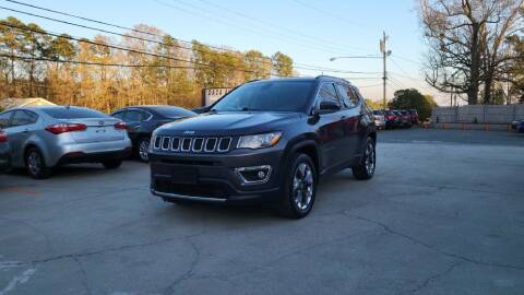 2019 Jeep Compass for sale at DADA AUTO INC in Monroe NC