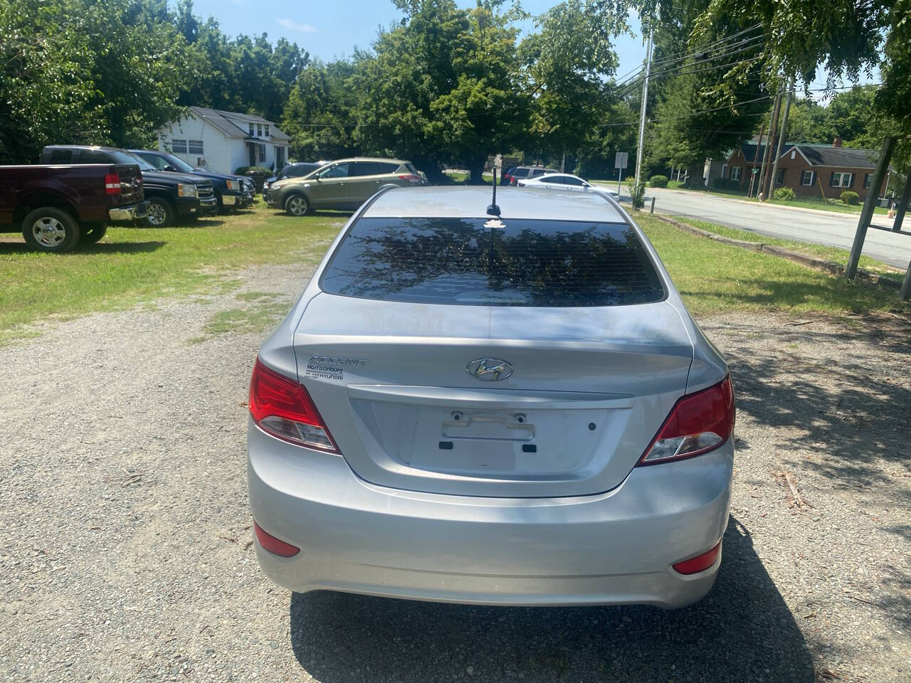 Silver 2017 Hyundai ACCENT SE SE 4dr Sedan 6A 2