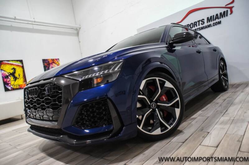 2020 Audi RS Q8 for sale at AUTO IMPORTS MIAMI in Fort Lauderdale FL