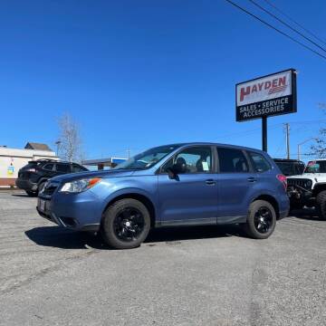 2016 Subaru Forester for sale at Hayden Cars in Coeur D Alene ID