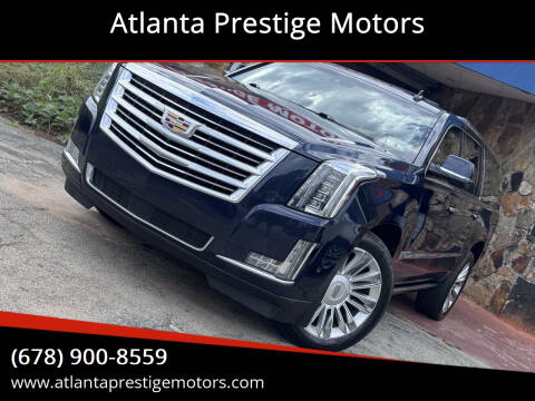 2017 Cadillac Escalade ESV Platinum