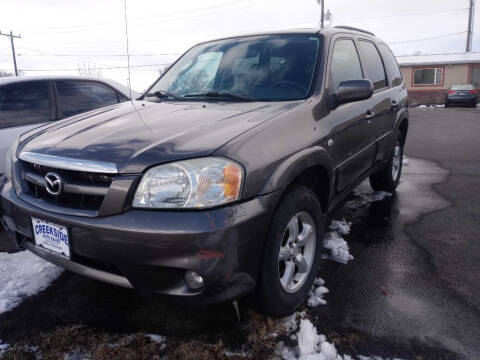 2005 Mazda Tribute for sale at Creekside Auto Sales in Pocatello ID