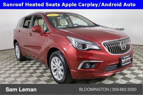 2017 Buick Envision for sale at Sam Leman CDJR Bloomington in Bloomington IL