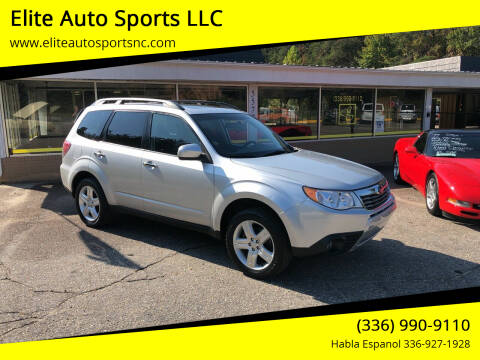 2009 Subaru Forester for sale at Elite Auto Sports LLC in Wilkesboro NC