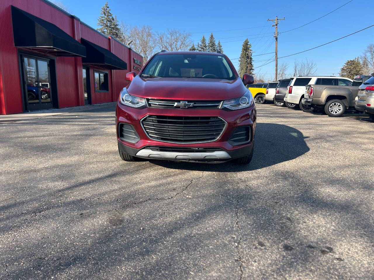 Red 2021 Chevrolet Trax LT AWD LT 4dr Crossover 22