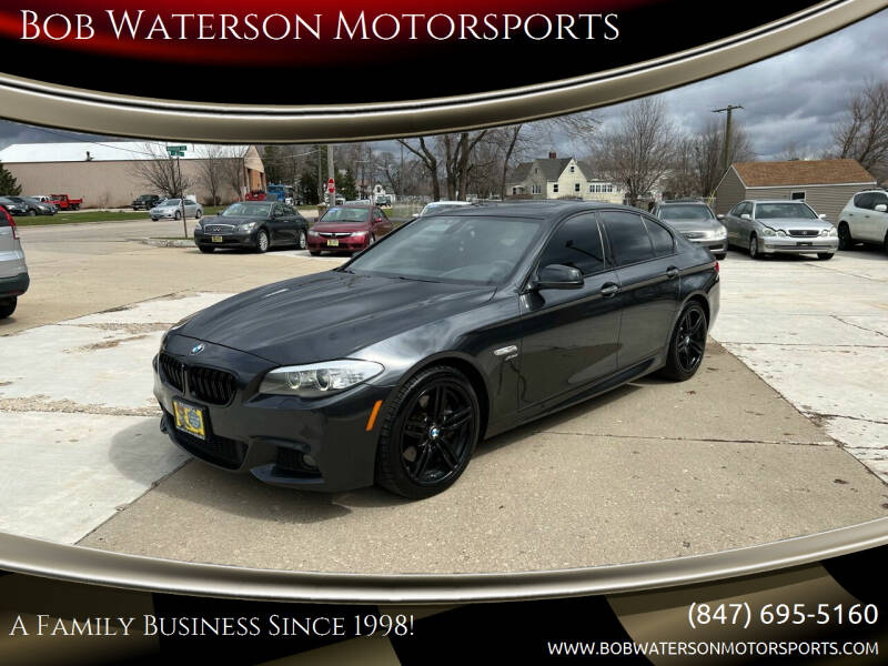 2011 BMW 5 Series for sale at Bob Waterson Motorsports in South Elgin IL