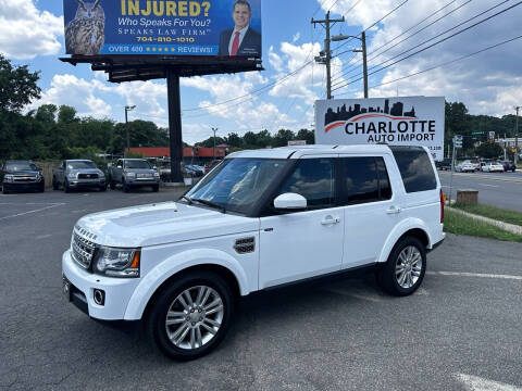 2014 Land Rover LR4 for sale at Charlotte Auto Import in Charlotte NC