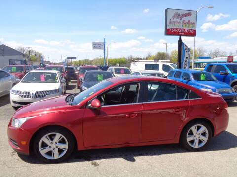 2014 Chevrolet Cruze for sale at Aspen Auto Sales in Wayne MI