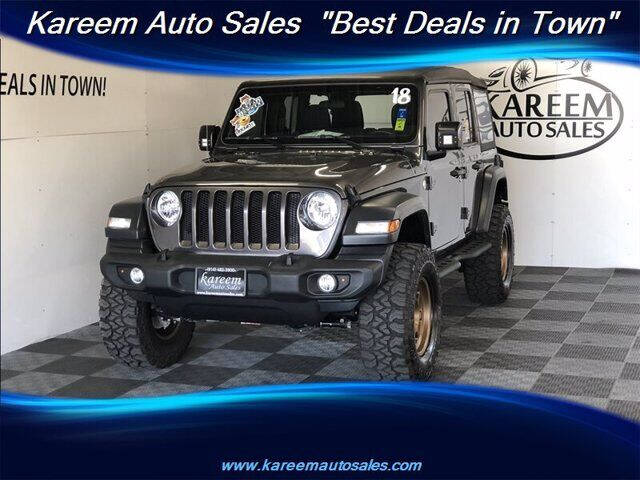 2018 Jeep Wrangler Unlimited Sport