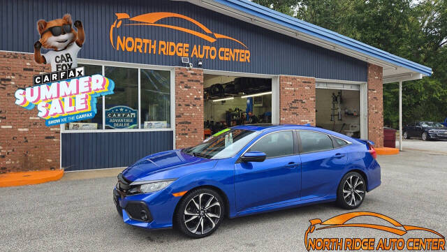 2017 Honda Civic for sale at North Ridge Auto Center LLC in Madison, OH