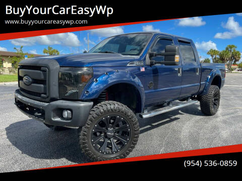 2012 Ford F-250 Super Duty for sale at BuyYourCarEasyWp in West Park FL