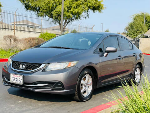 2014 Honda Civic for sale at United Star Motors in Sacramento CA
