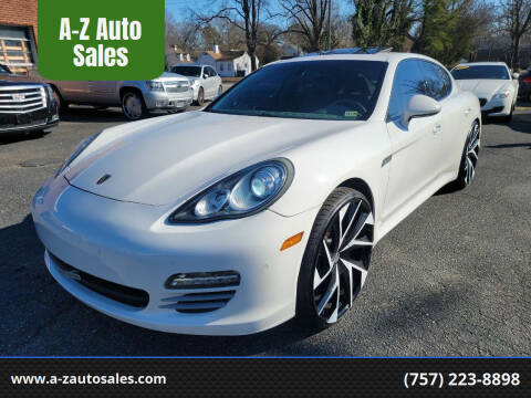 2011 Porsche Panamera for sale at A-Z Auto Sales in Newport News VA