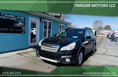 2014 Subaru Outback for sale at Timeline Motors LLC in Clayton NC