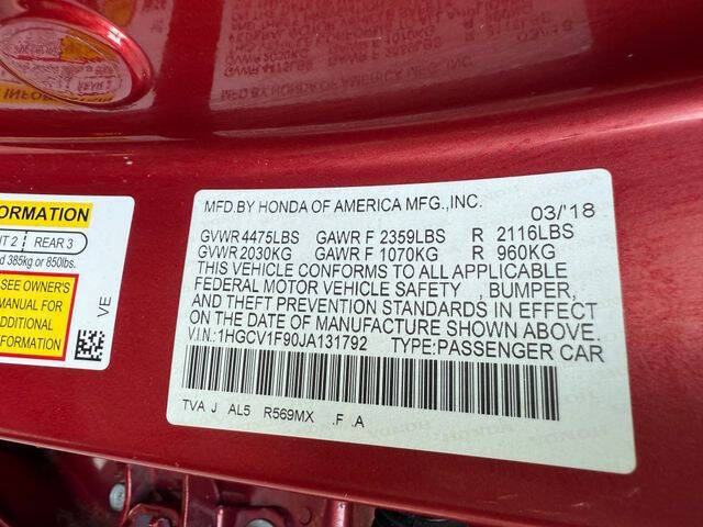 2018 Honda Accord Touring