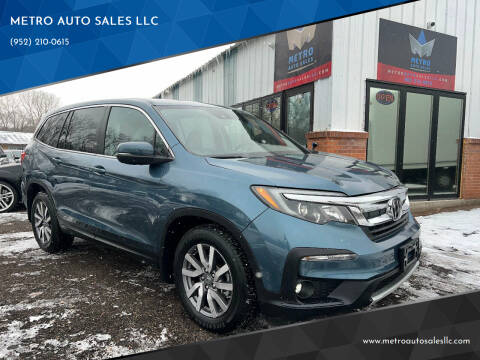 2019 Honda Pilot for sale at METRO AUTO SALES LLC in Lino Lakes MN