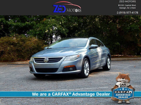 2009 Volkswagen CC for sale at Zed Motors in Raleigh NC