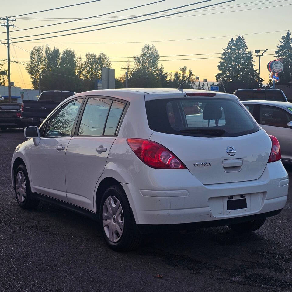 2012 Nissan Versa for sale at Marquez Auto Sales LLC in Hubbard, OR