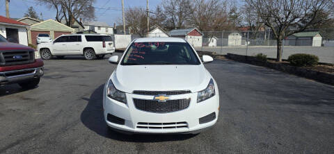 2012 Chevrolet Cruze for sale at SUSQUEHANNA VALLEY PRE OWNED MOTORS in Lewisburg PA