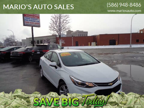 2017 Chevrolet Cruze for sale at MARIO'S AUTO SALES in Mount Clemens MI