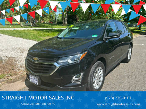 2018 Chevrolet Equinox for sale at STRAIGHT MOTOR SALES INC in Paterson NJ