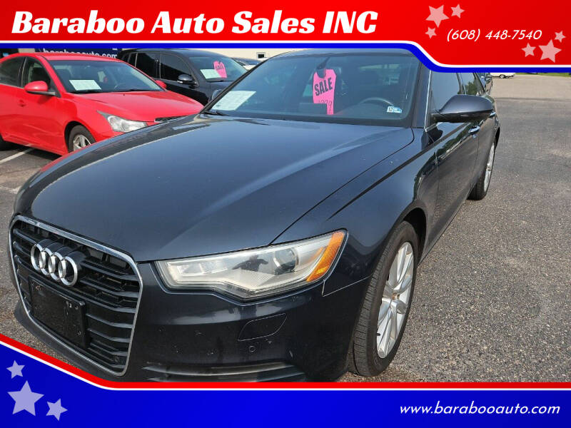 2015 Audi A6 for sale at Baraboo Auto Sales INC in Baraboo WI